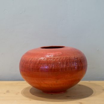 Scarlet Moon Vase